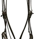 NEW Leather Crystal Mexican Grackle Bridle With Reins Full/Cob/Pony Black/Brown 